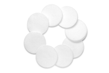 Cotton pads isolation