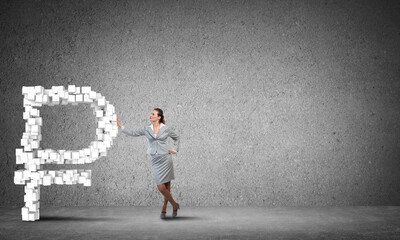 Obraz premium She wants to be rich