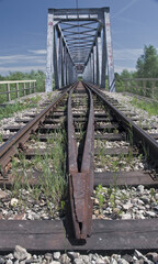 railway bridge, tracks