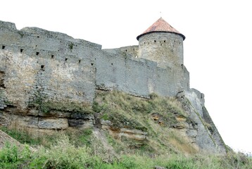 Fototapeta na wymiar Bilhorod-Dnistrovskyi fortress is a historical and architectural monument of XIV centuries. Country Ukraine.
