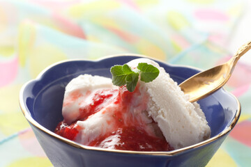 バニラアイスクリーム