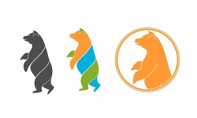 animal bear rabbit bird lion