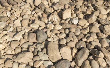 Beige stone garden texture