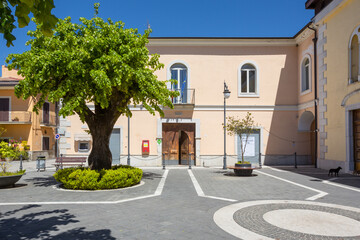 Fototapeta na wymiar Durazzano (Benevento, Italy) - Town Hall