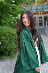 Naklejka premium College Graduation Photo on University Campus