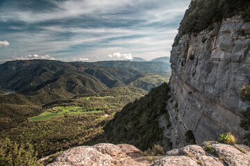 Fototapeta na wymiar Mountains of Catalonia, Spain