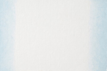 Blue watercolor on vintage paper texture background