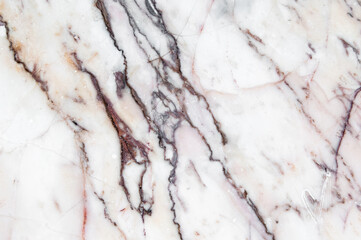 Naklejka premium Dark black marble texture with natural pattern for background.