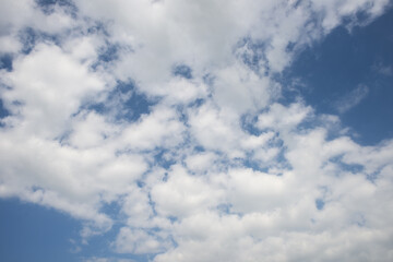 Blue Cloudy Skies for Backgrounds