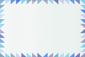 Obraz premium 海 夏 暑中見舞い 背景