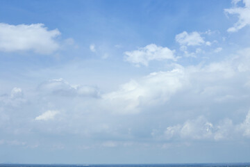 Fototapeta premium blue sky clouds