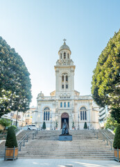 Fototapeta na wymiar St. Charles cathedral in Monaco
