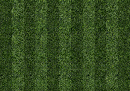 Green striped texture, synthetic grass, sports field, football. Backdrop for collage