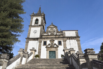 Fototapeta premium Ponte da Barca Parish Church