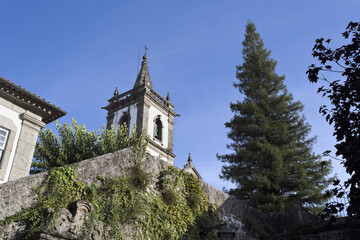 Fototapeta na wymiar Ponte da Barca Parish Church