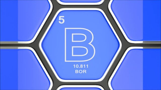 Bor Element Animation