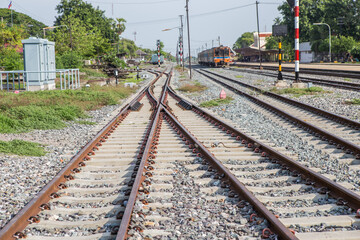 Fototapeta premium Thailand Railway Tracks