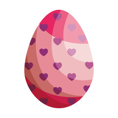 Egg easter day icon vector illustration graphic design