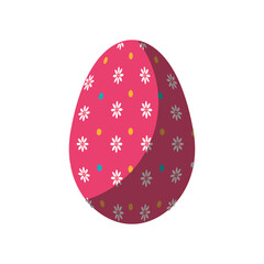 Egg easter day icon vector illustration graphic design