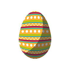 Egg easter day icon vector illustration graphic design