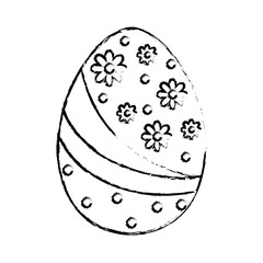 Egg easter day icon vector illustration graphic design