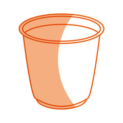 bowl plate soup utensil kitchen empty vector illustration