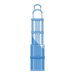 skyscraper building tower city business architecture apartment and office urban vector illustration
