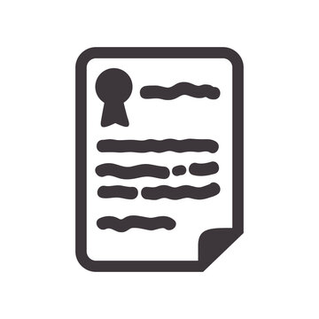 postcard in the paper text to message, vector illustration