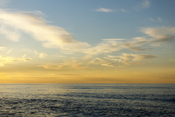 Fototapeta premium Sonnenuntergang an der Ostsee