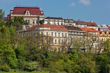 Fototapeta na wymiar Czech republic, Prague, city views in the summer