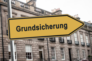 Schild 238 - Grundsicherung