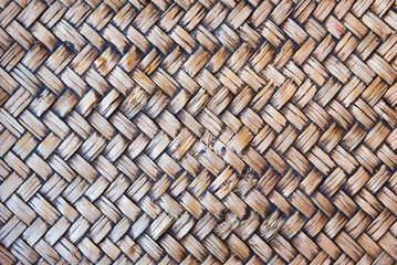 Close up Rattan texture