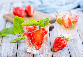 strawberry drink