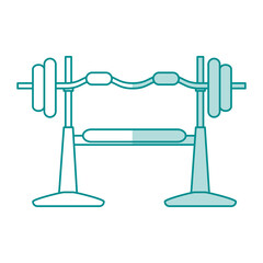 gym machines shadows vector illustration icon design graphic