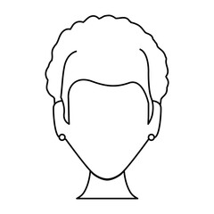 Anonymous faceless woman icon vector illustration graphic design