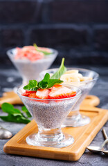 desert with fruit