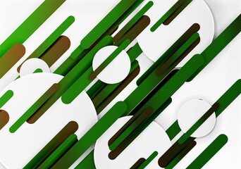 Fototapeta premium Cut 3d paper color straight lines abstract background