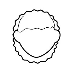 Woman faceless avatar icon vector illustration graphic design