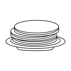 food cartoon flat illustration icon vector design graphic draw silhouette