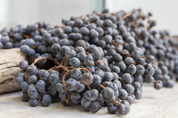 Dry blueberries