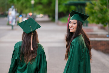 College Graduation Photo on University Campus