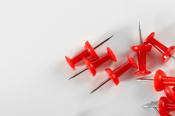 office buttons on a white background