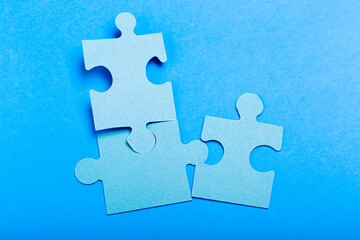 Fototapeta premium Puzzle concept