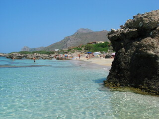 Photo from island of Crete on a summer morning, South Greece