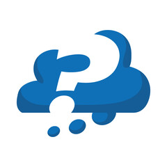 Question mark symbol icon vector illustration graphic design