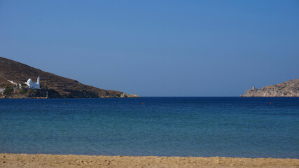 Photo of picturesque island of Ios on a summer morning, Cyclades, Greece