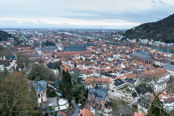 View over Heidelberg