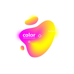 Color gradient blobs