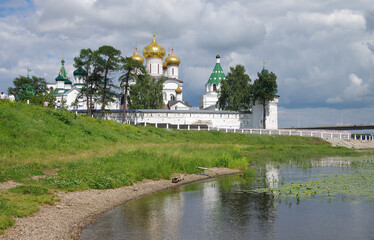 KOSTROMA, RUSSIA - July, 2016: Ipatyevsky Monastery in summer day