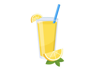 Lemon Fresh juices glass icon